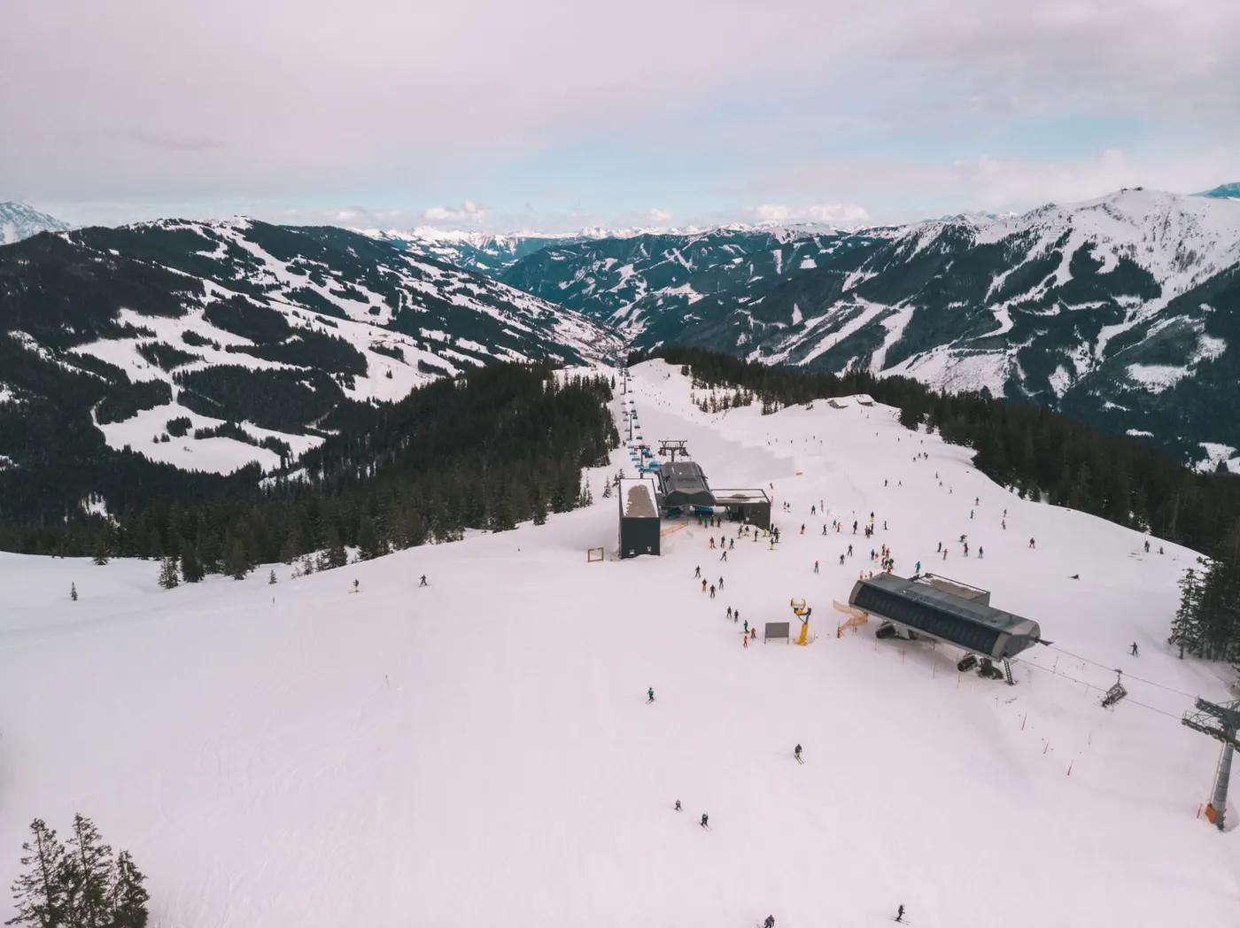 Skiing in Austria